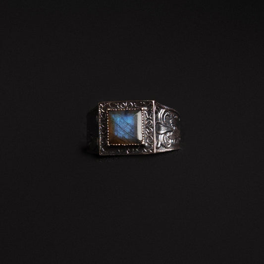 Desert Night Sky Labradorite Ring