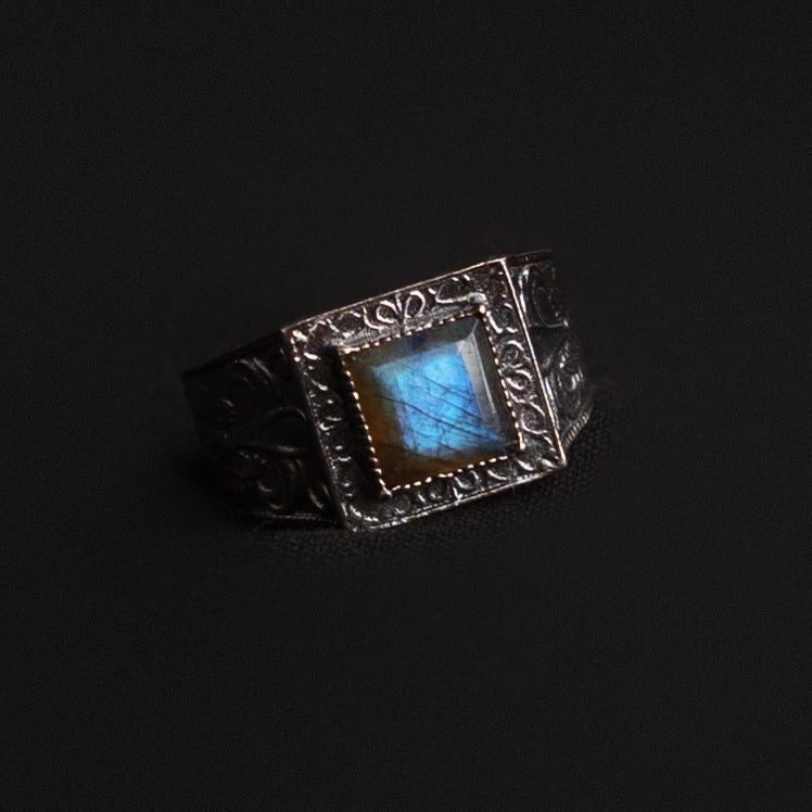 Desert Night Sky Labradorite Ring