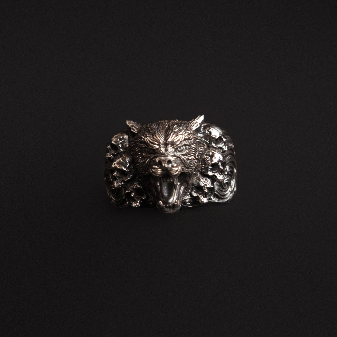 Hunter's Crown Silver Ring