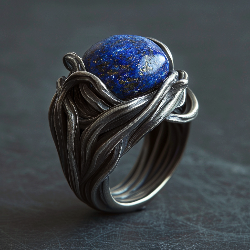 Force of Nature Lapis Lazuli Ring