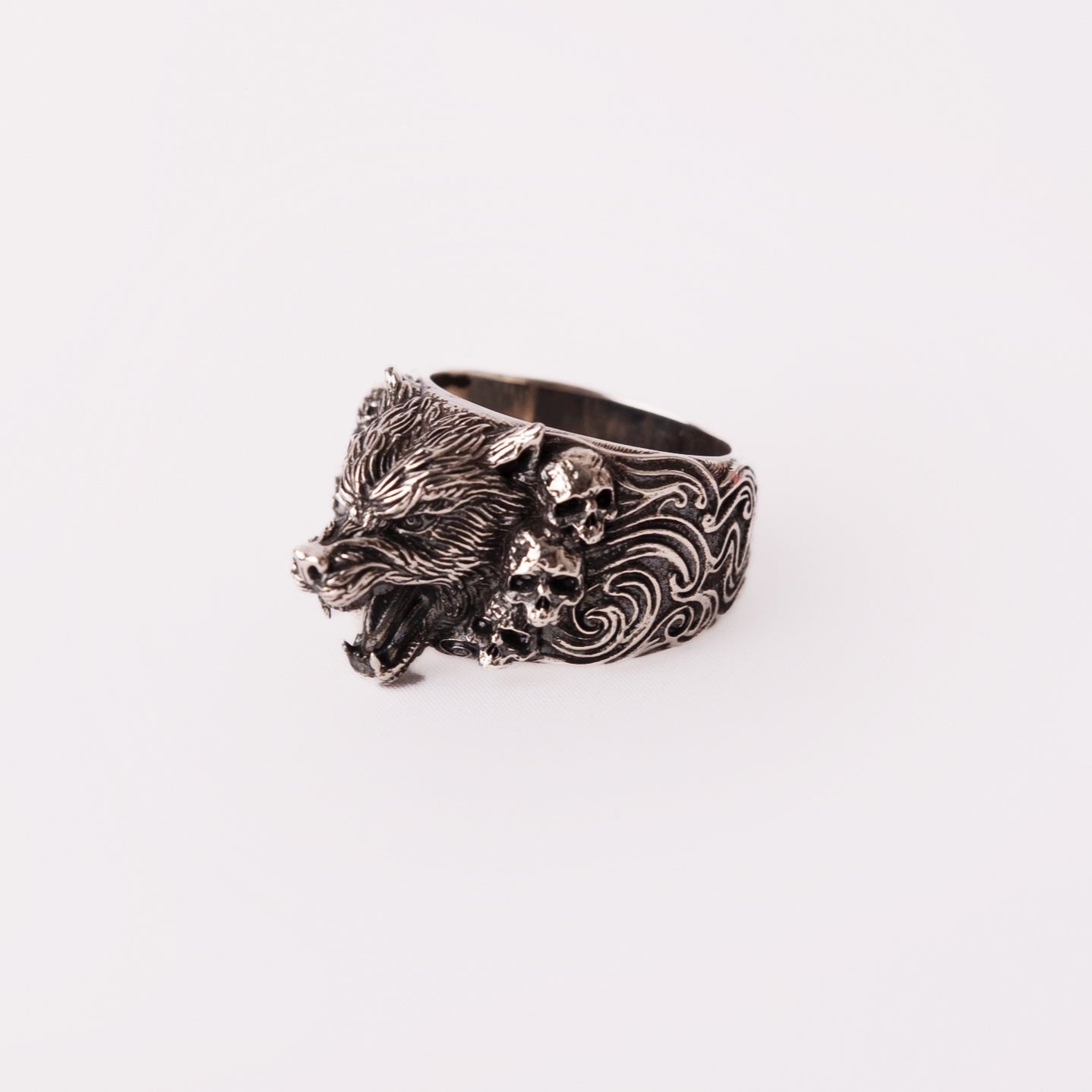 Hunter's Crown Silver Ring