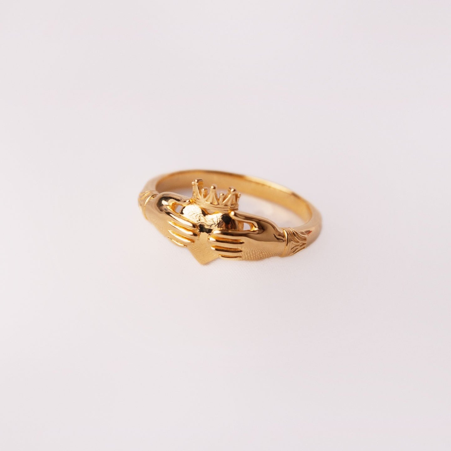 Claddagh Vermeil Ring