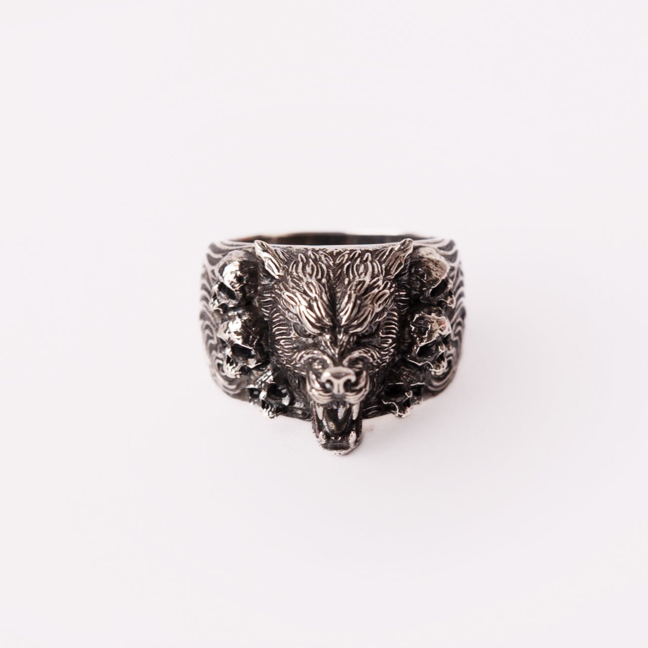 Hunter's Crown Silver Ring