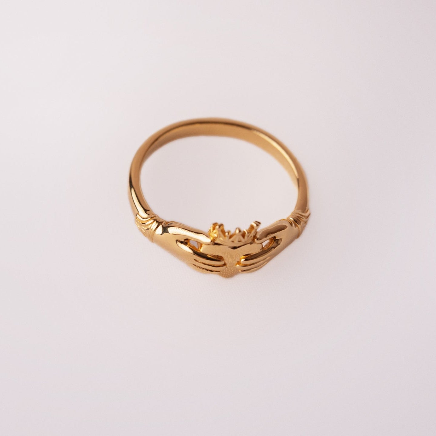 Claddagh Vermeil Ring