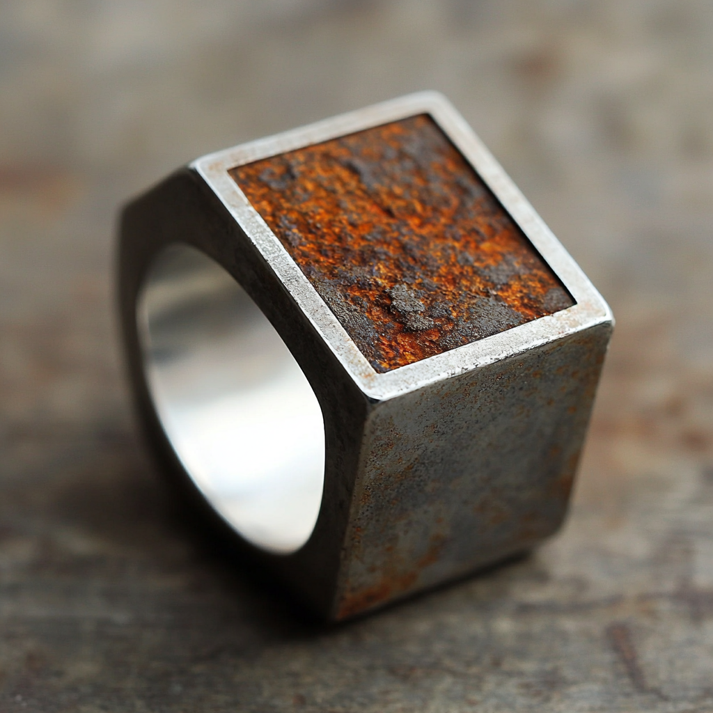 Rusted Signet Ring